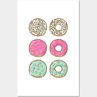 Cute Donuts Posters and Art